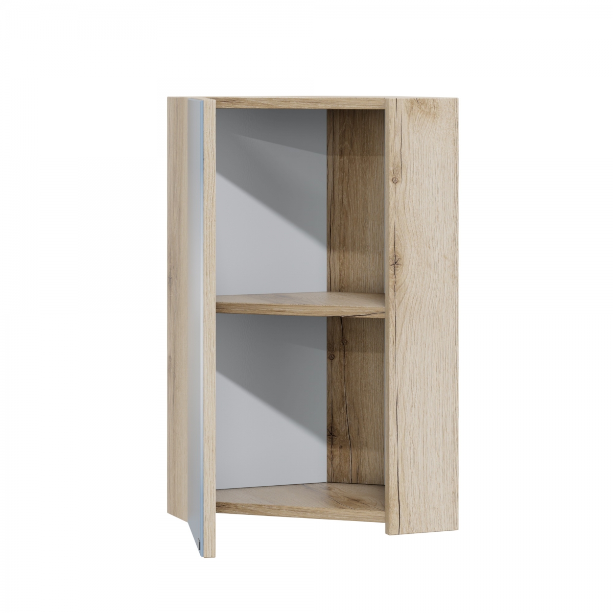 6 453 ₽ | Зеркало-шкаф угловой СаНта Сатурн 32 дуб австрийский купить ...